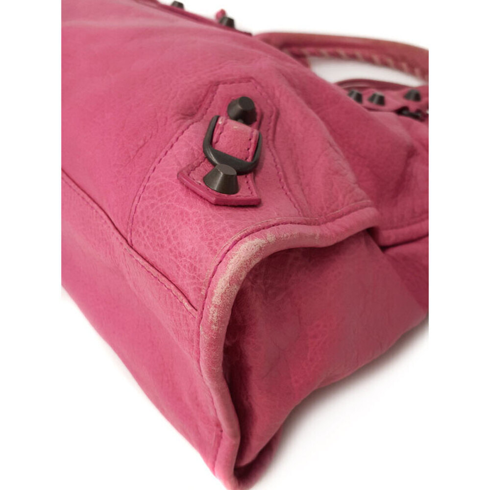Balenciaga Leather Shoulder The City Bag - Picture 4 of 9
